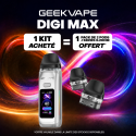 Pack Offre - Kit Pod Digi Max 3000mAh - Geekvape 1+1 pack de cartouches