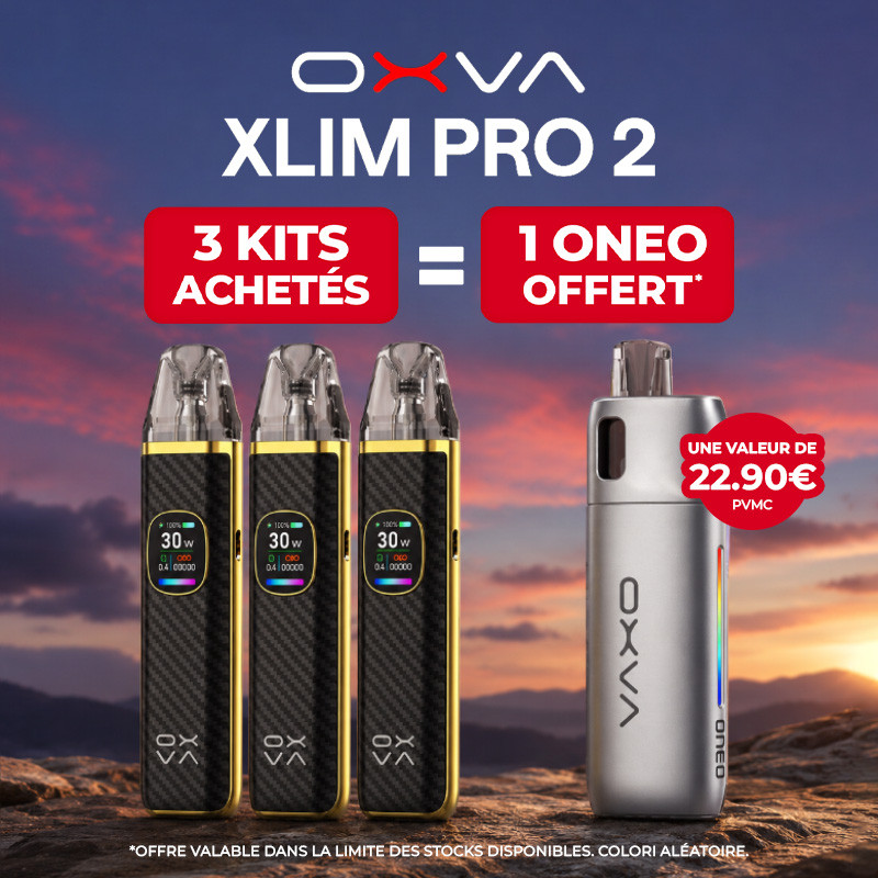 Pack Offre - Kit Pod XLIM PRO 2 1300mAh - OXVA 3+1