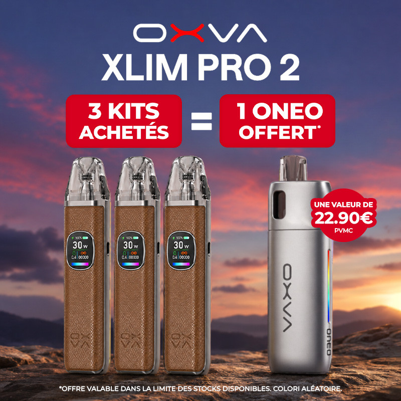 Pack Offre - Kit Pod XLIM PRO 2 1300mAh - OXVA 3+1
