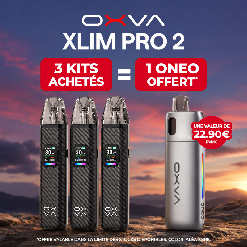 Pack Offre - Kit Pod XLIM PRO 2 1300mAh - OXVA 3+1