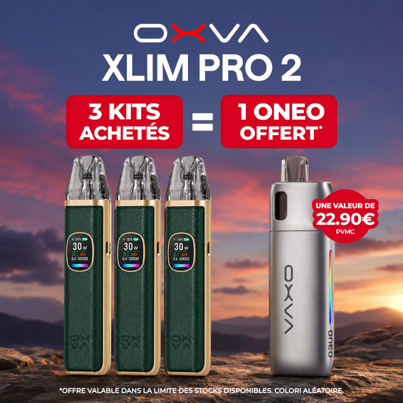 Pack Offre - Kit Pod XLIM PRO 2 1300mAh - OXVA 3+1