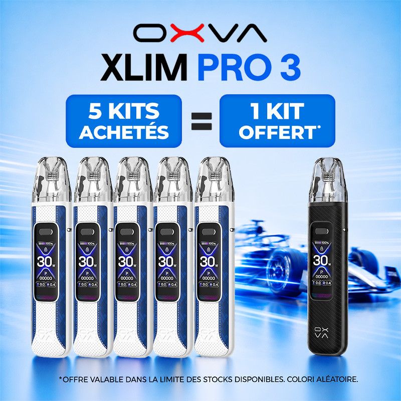 Pack Offre - Kit Pod XLIM PRO 3 1500mAh - OXVA 5+1