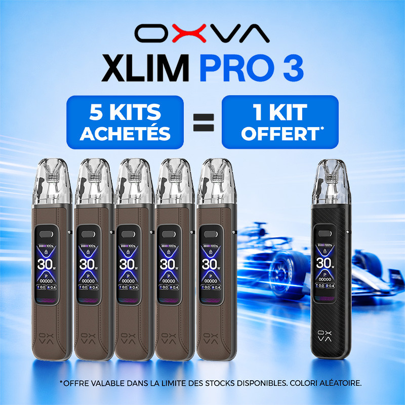 Pack Offre - Kit Pod XLIM PRO 3 1500mAh - OXVA 5+1