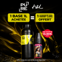 Pack Offre - Base DIY 1L Mix&Go 30/70 - PURE 1+1 Luna 30ml