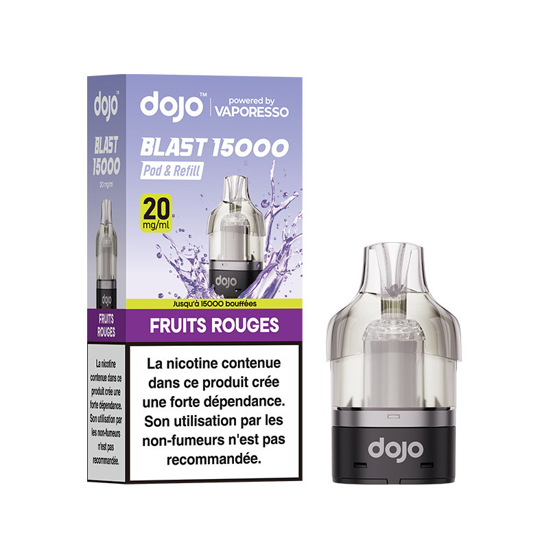 Cartouche Dojo Blast 15K 10mg - Dojo by Vaporesso