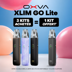Pack Offre - Kit Pod XLIM Go Lite 1000mAh - OXVA 3+1