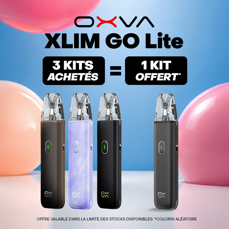 Pack Offre - Kit Pod XLIM Go Lite 1000mAh - OXVA 3+1