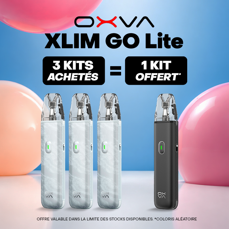 Pack Offre - Kit Pod XLIM Go Lite 1000mAh - OXVA 3+1