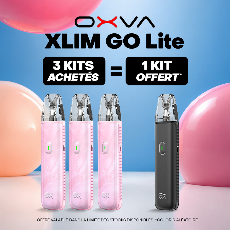 Pack Offre - Kit Pod XLIM Go Lite 1000mAh - OXVA 3+1