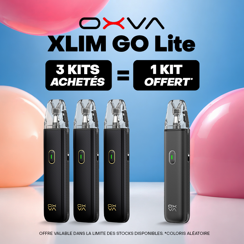 Pack Offre - Kit Pod XLIM Go Lite 1000mAh - OXVA 3+1