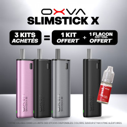 Pack Offre - Kit Pod SlimStick X 1400mAh - OXVA 3+1+1