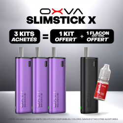 Pack Offre - Kit Pod SlimStick X 1400mAh - OXVA 3+1+1