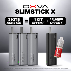 Pack Offre - Kit Pod SlimStick X 1400mAh - OXVA 3+1+1
