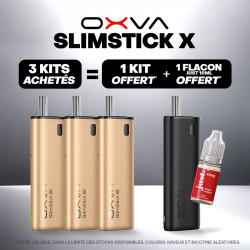 Pack Offre - Kit Pod SlimStick X 1400mAh - OXVA 3+1+1