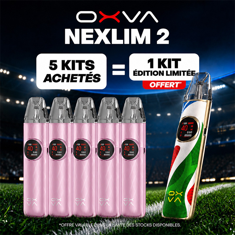 Pack Offre - Kit Pod NeXLIM 2 2000mAh - OXVA 5+1