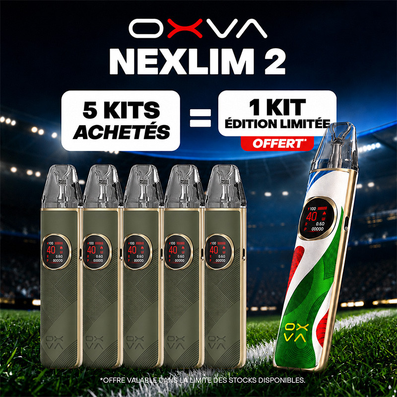 Pack Offre - Kit Pod NeXLIM 2 2000mAh - OXVA 5+1