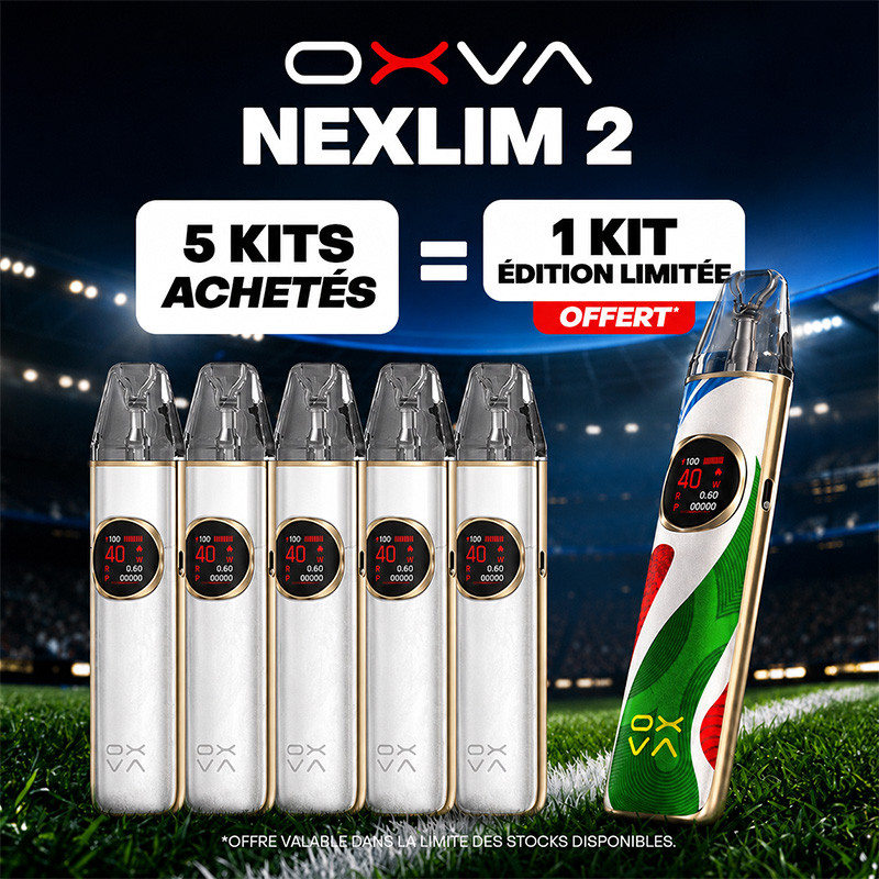 Pack Offre - Kit Pod NeXLIM 2 2000mAh - OXVA 5+1