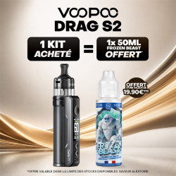 Pack Offre - Kit Pod Drag S2 avec PnP-X - Voopoo 1+1x50ml