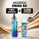 Pack Offre - Kit Pod Drag S2 avec PnP-X - Voopoo 1+1x50ml