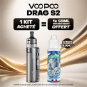 Pack Offre - Kit Pod Drag S2 avec PnP-X - Voopoo 1+1x50ml
