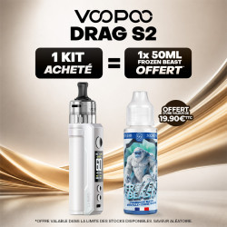 Pack Offre - Kit Pod Drag S2 avec PnP-X - Voopoo 1+1x50ml