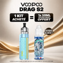 Pack Offre - Kit Pod Drag S2 avec PnP-X - Voopoo (new colors) 1+1x50ml