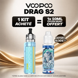 Pack Offre - Kit Pod Drag S2 avec PnP-X - Voopoo (new colors) 1+1x50ml