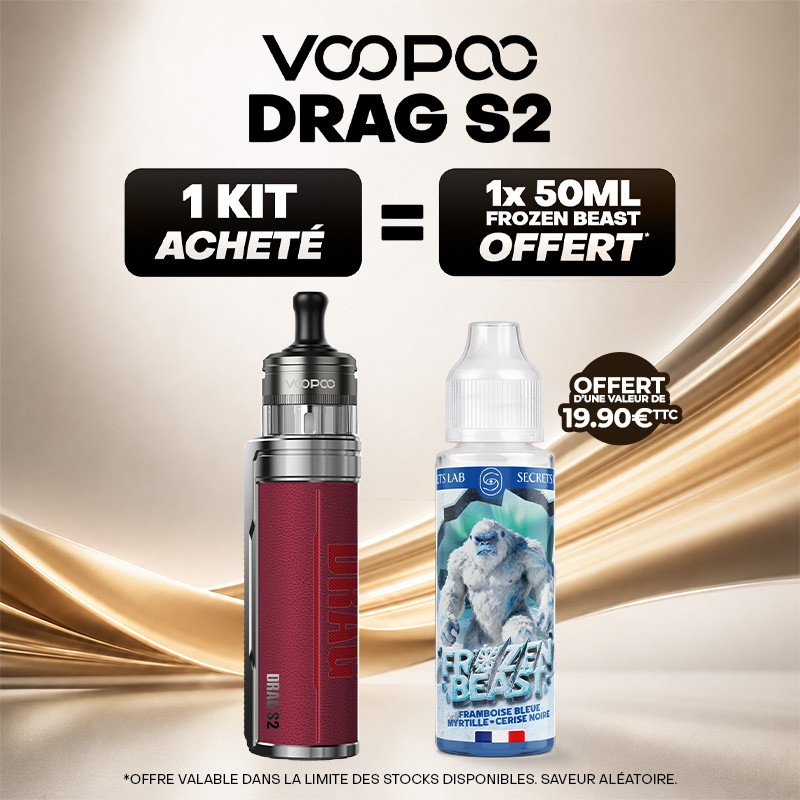 Pack Offre - Kit Pod Drag S2 avec PnP-X - Voopoo (autumn colors) 1+1x50ml