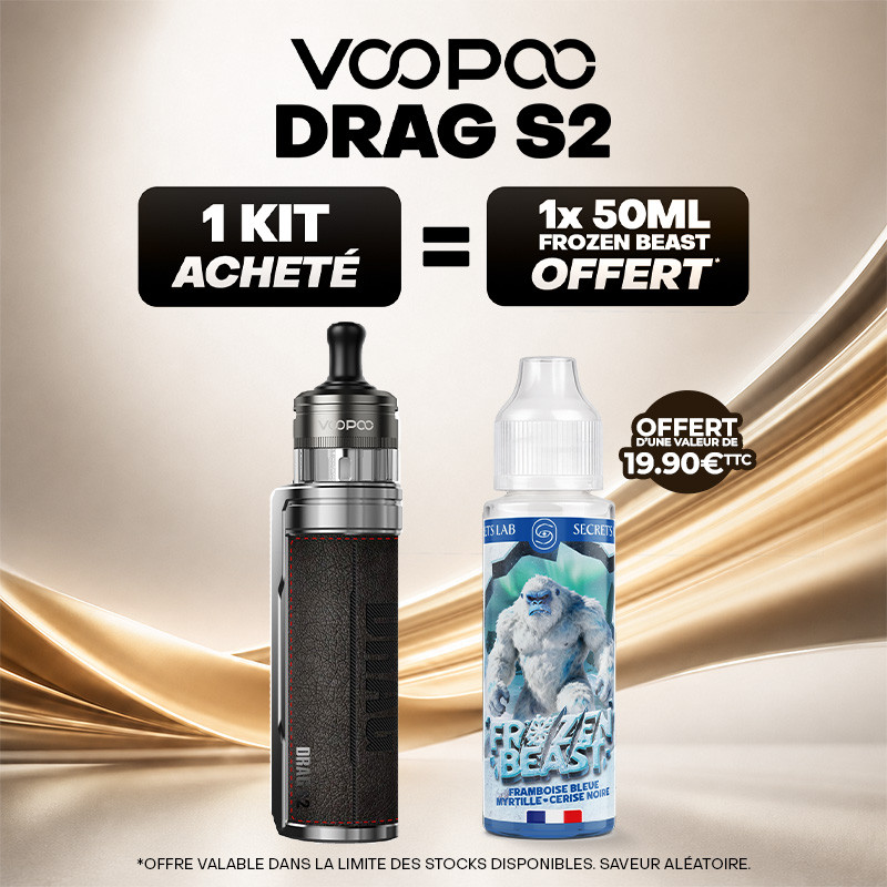 Pack Offre - Kit Pod Drag S2 avec PnP-X - Voopoo (autumn colors) 1+1x50ml