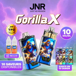 Puff Gorilla X 43K 1000mAh 22ml 10mg - JNR