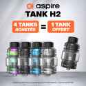 Pack Offre - Clearomiseur H2 7ml - Aspire 4+1
