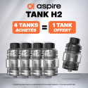 Pack Offre - Clearomiseur H2 7ml - Aspire 4+1