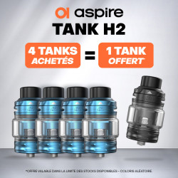 Pack Offre - Clearomiseur H2 7ml - Aspire 4+1