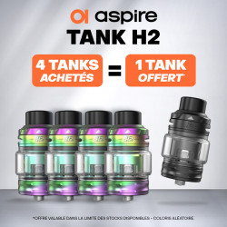 Pack Offre - Clearomiseur H2 7ml - Aspire 4+1