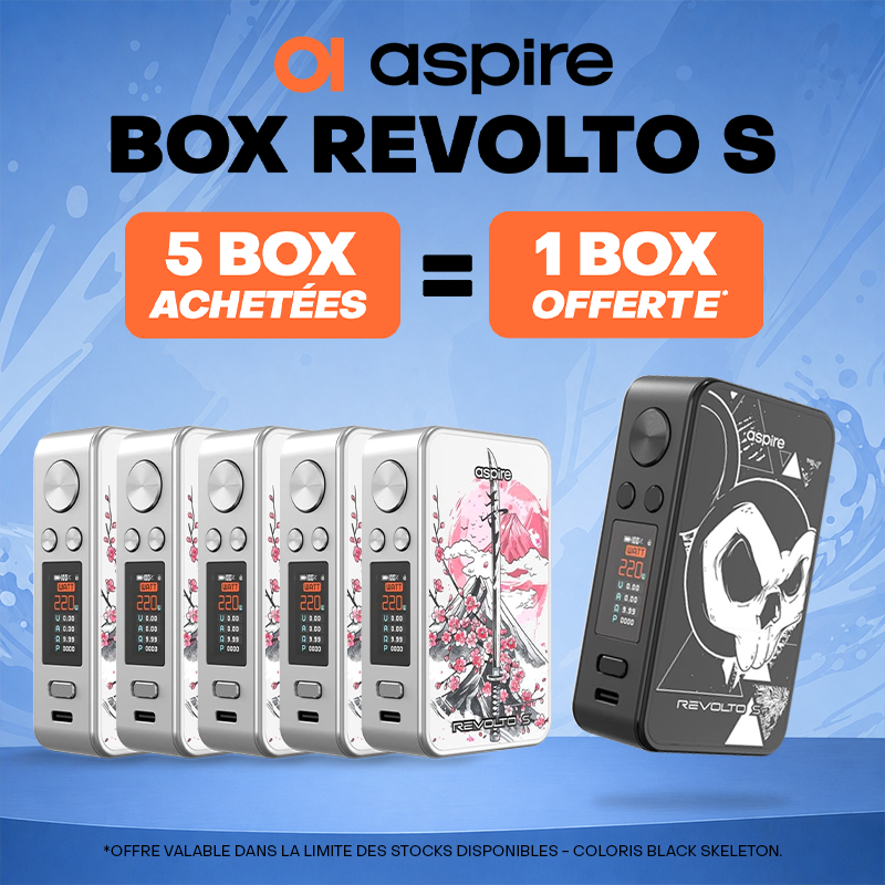 Pack Offre - Box Revolto S - Aspire 5+1