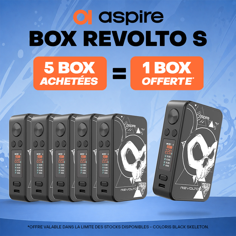 Pack Offre - Box Revolto S - Aspire 5+1