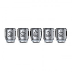 Pack de 5 résistances TFV8 Baby-T6 Core Smok Pack de 5 résistances TFV8 Baby-T6 Core Smok