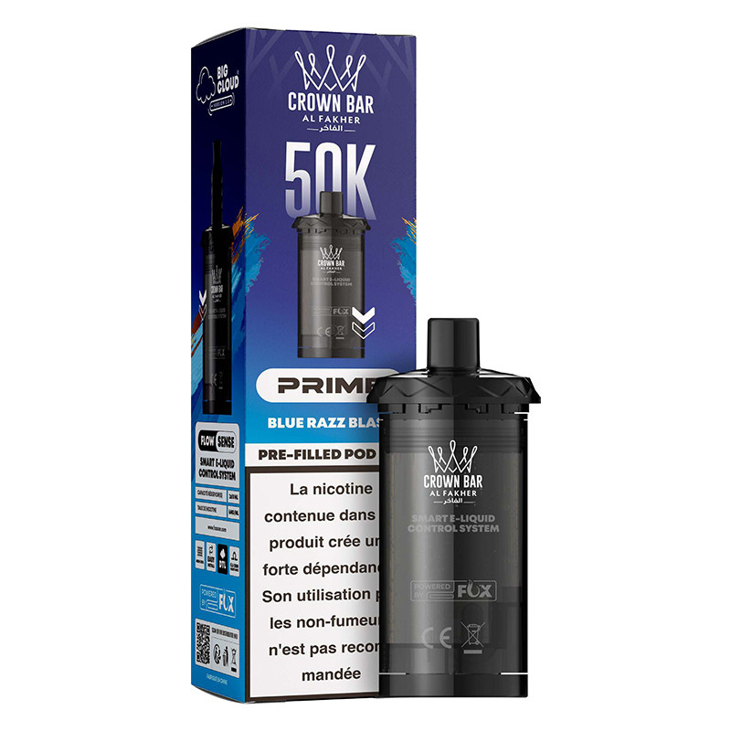 Cartouche HyperMax Prime Crown Bar 50K 20ml - Al Fakher