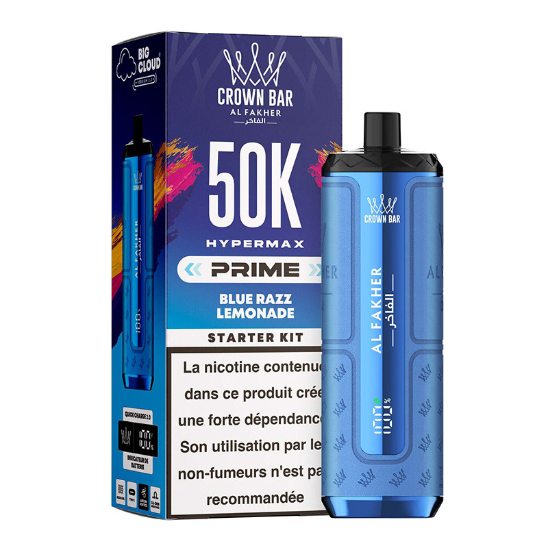 Puff HyperMax Prime Crown Bar 50K 1000mAh 20ml - Al Fakher