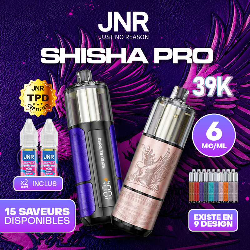 Puff Shisha Pro 39K 1100mAh...