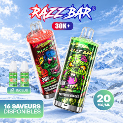 Puff Razz Bar 30K 650mAh 22ml - Razz Bar