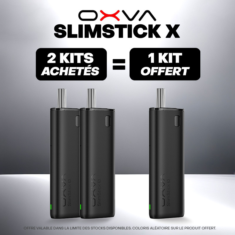 Pack Offre - Kit Pod SlimStick X 1400mAh - OXVA 2+1