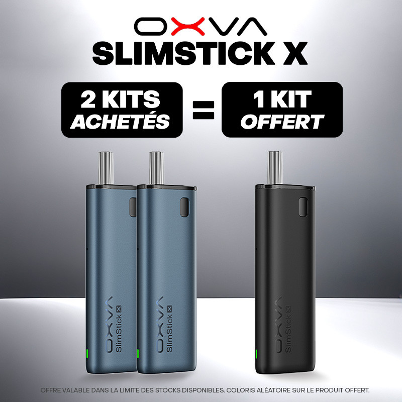 Pack Offre - Kit Pod SlimStick X 1400mAh - OXVA 2+1
