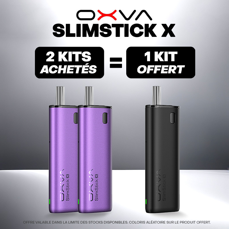 Pack Offre - Kit Pod SlimStick X 1400mAh - OXVA 2+1