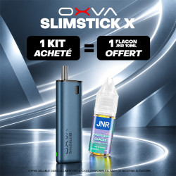 Pack Offre - Kit Pod SlimStick X 1400mAh - OXVA 1+1 flacon 10ml JNR