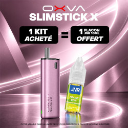 Pack Offre - Kit Pod SlimStick X 1400mAh - OXVA 1+1 flacon 10ml JNR