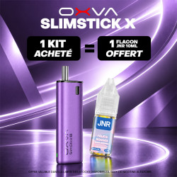 Pack Offre - Kit Pod SlimStick X 1400mAh - OXVA 1+1 flacon 10ml JNR