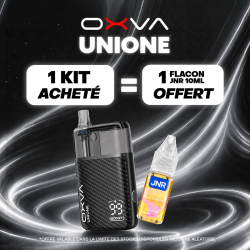 Pack Offre - Kit Pod Unione 1100mAh - OXVA 1+1 flacon 10ml JNR