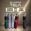 Pack Offre - Kit Pod Tela 1500mAh - Vaptio 4+1