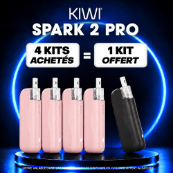Pack Offre - Kit Pod Kiwi Spark 2 Pro 1400mAh - Kiwi Vapor 4+1
